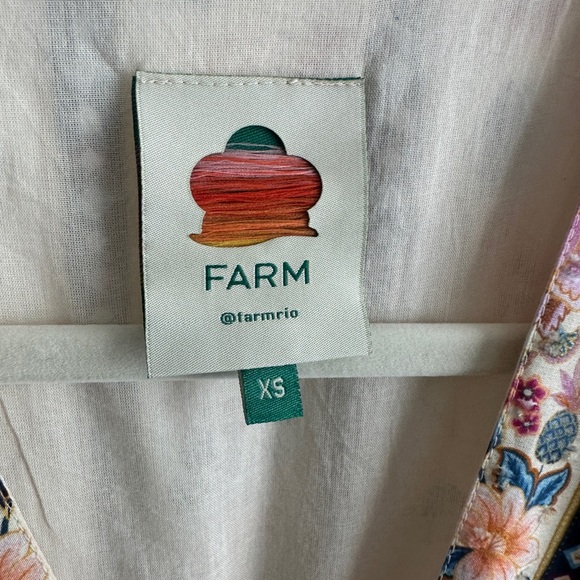 Farm Rio Floral Maxi Dress l - Picture 2 of 8